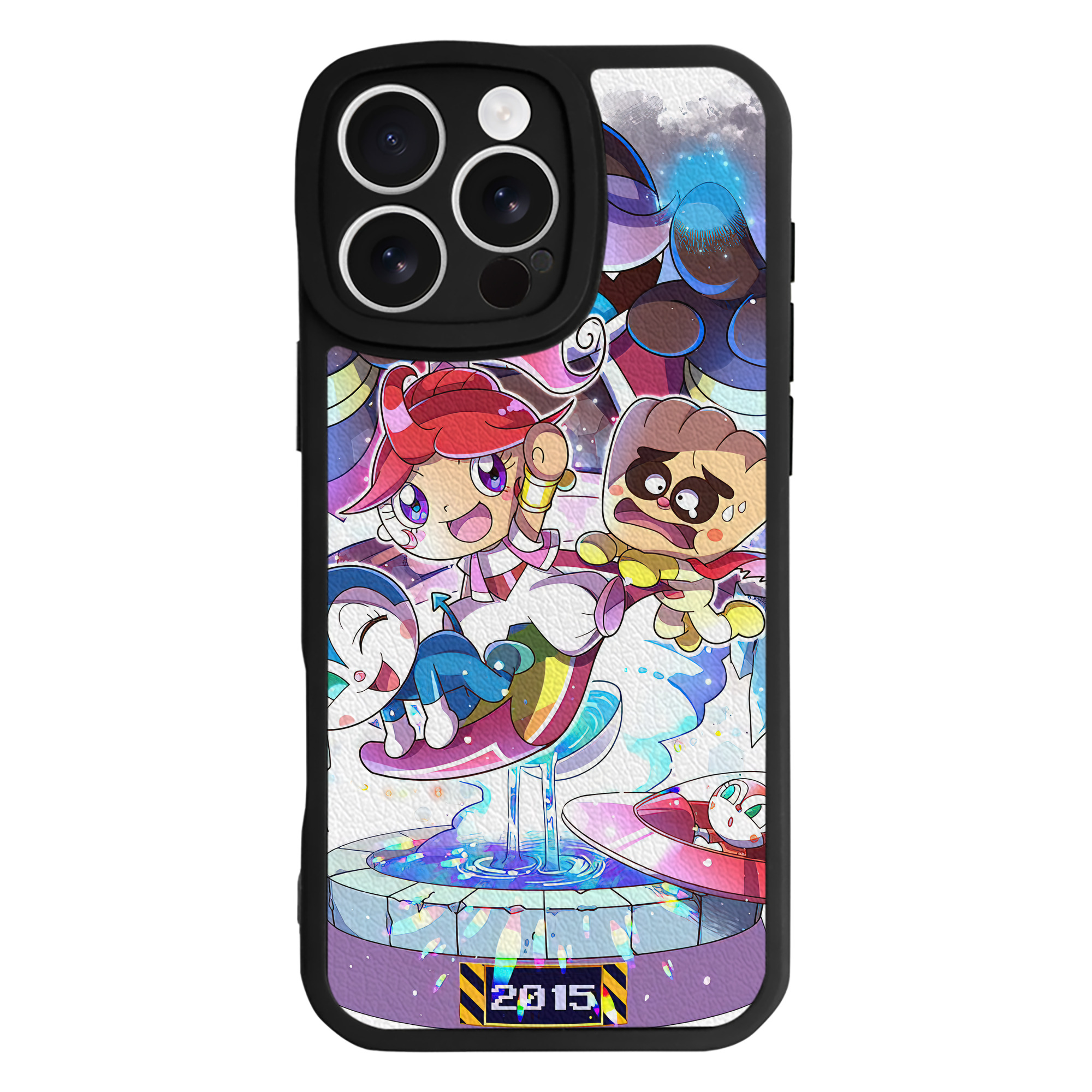 （画像用） アンパンマン Anpanman 【iPhone 16シリーズ対応】シリコンスマホケース（レザー調） 材質：シリコン